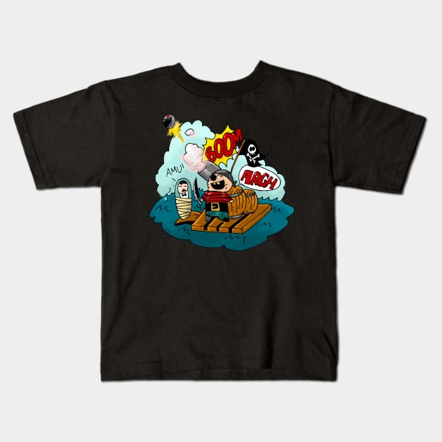 walk the plank baby! Kids T-Shirt by BRed_BT
